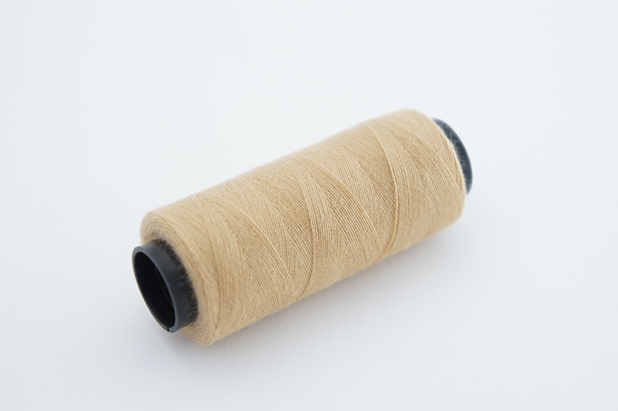 Нитки ПЕ №40/2 250 м Barva, бежевий темний, 7038