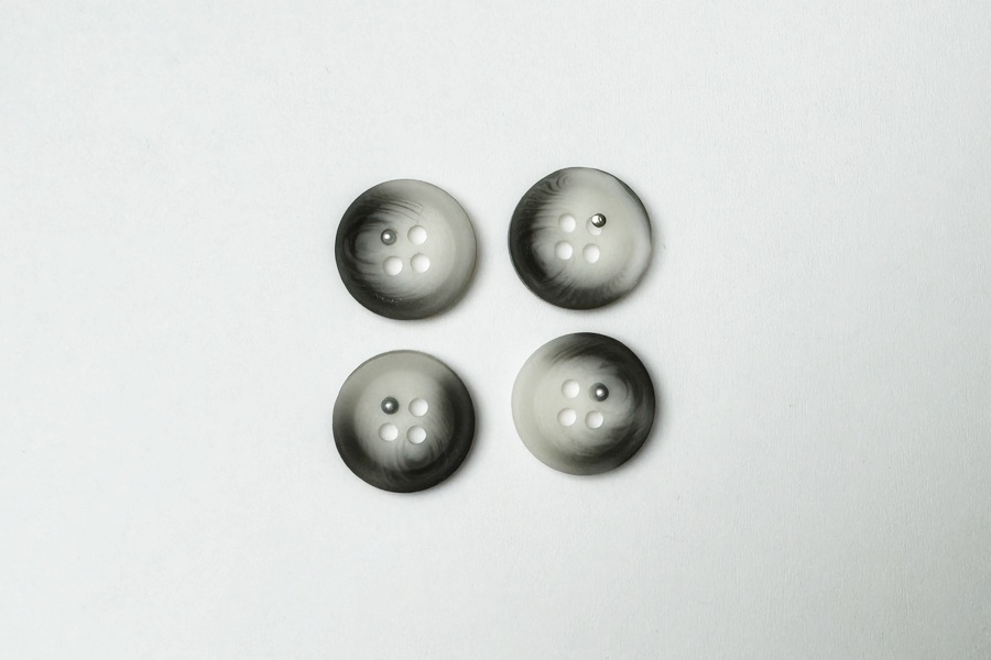 Гудзик 15 мм Mertbutton, різнокольоровий, FNL-304-24-5