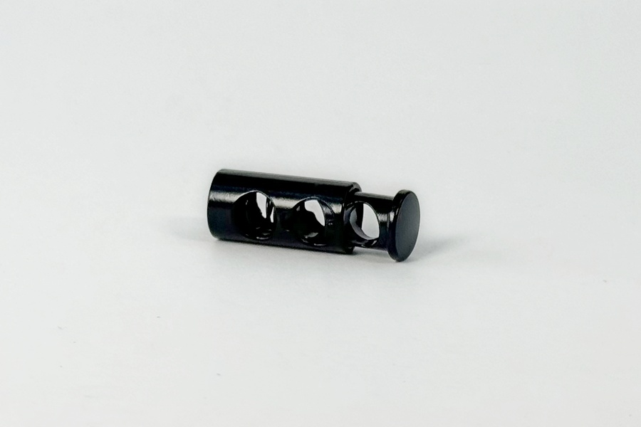 Фіксатор для шнура СТ1216 металевий, 12 x 34,4 мм MH, чорний, 6660-0144-black