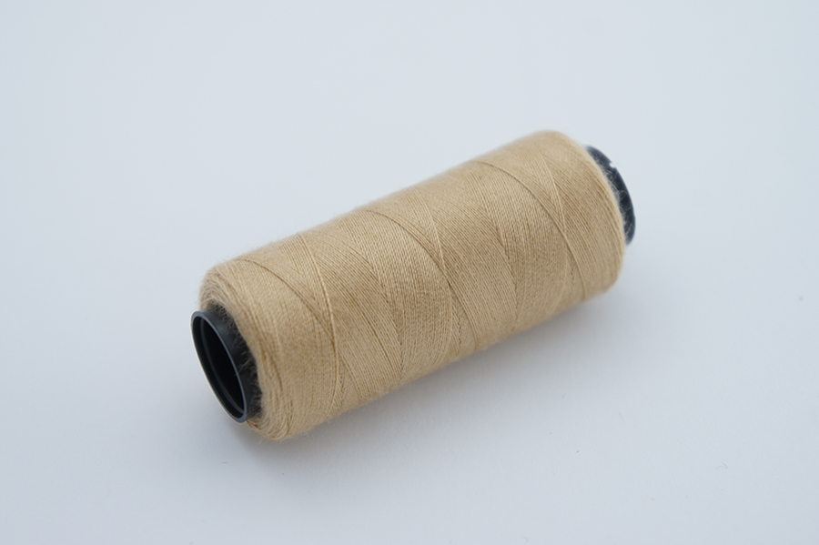 Нитки ПЕ №40/2 250 м Barva, бежевий темний, 7042