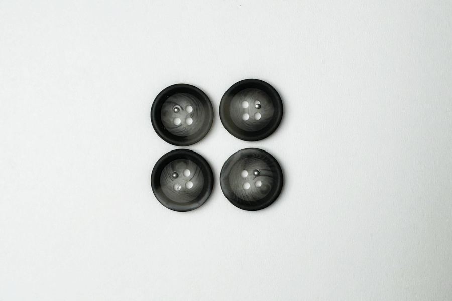 Гудзик 18 мм Mertbutton, різнокольоровий, 2607-28-4