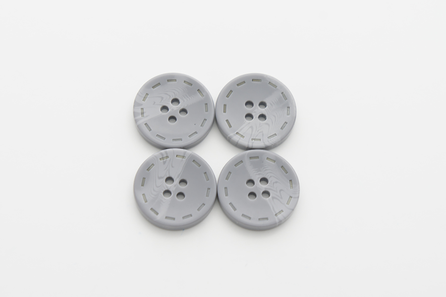 Гудзик 23 мм Mertbutton, сірий світлий, 13-36-1335