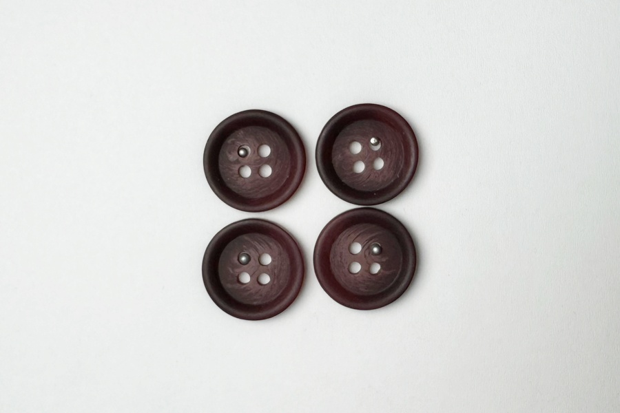 Гудзик 18 мм Mertbutton, різнокольоровий, 2607-28-15