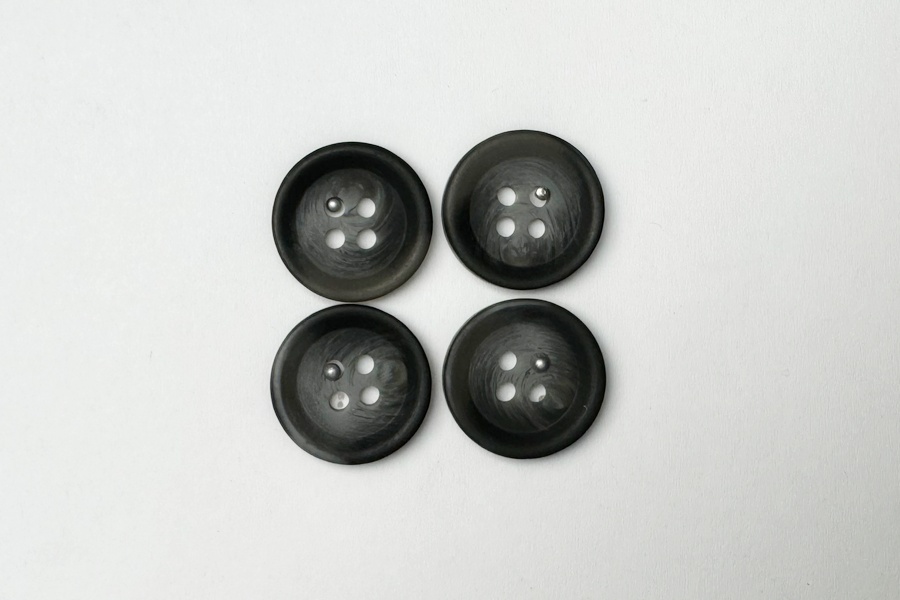 Гудзик 18 мм Mertbutton, різнокольоровий, 2607-28-18
