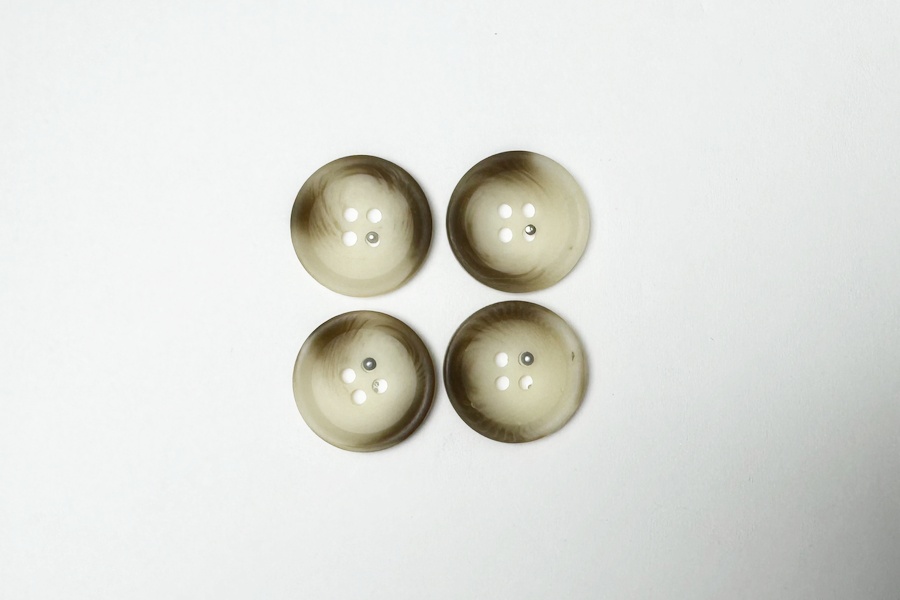 Гудзик 20 мм Mertbutton, різнокольоровий, FNL-304-32-4
