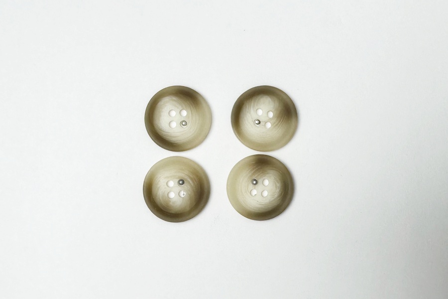 Гудзик 20 мм Mertbutton, різнокольоровий, 2607-32-3