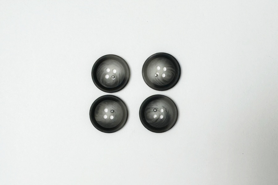 Гудзик 20 мм Mertbutton, різнокольоровий, 2607-32-4