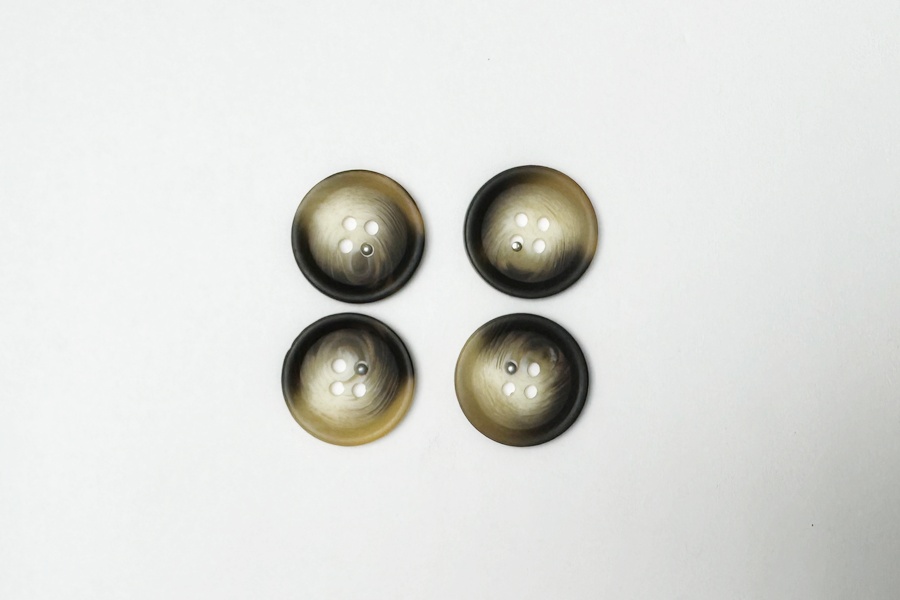 Гудзик 20 мм Mertbutton, різнокольоровий, FNL-304-32-6