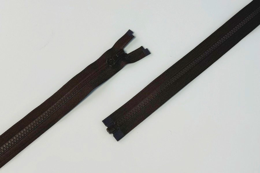 Блискавка YKK, T5 трактор, 1 замок, 70 см, шоколадний