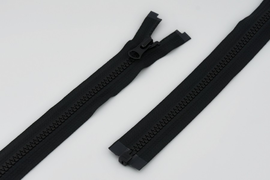 Блискавка YKK, T5 трактор, 1 замок, 60 см, чорний