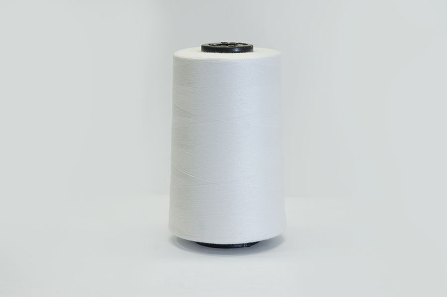 Нитки ПЕ №40/2 5000 м Barva, молочний світлий, 1030