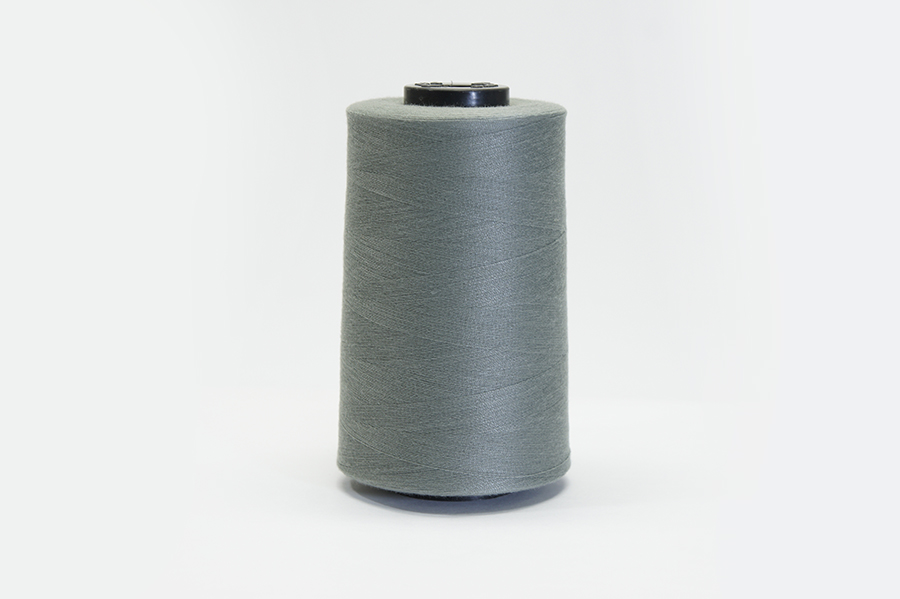 Нитки ПЕ №40/2 5000 м Barva, сірий натуральний, 5044