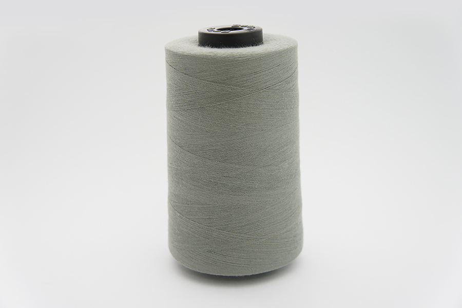 Нитки ПЕ №40/2 5000 м Barva, сірий натуральний, 5045