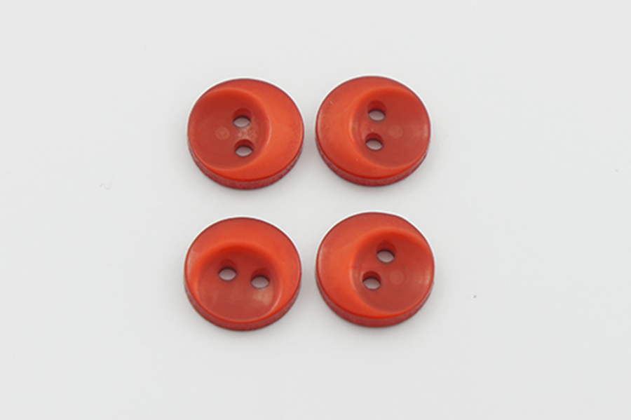 Гудзик 12 мм Mertbutton, червоний, 4012-20-0812