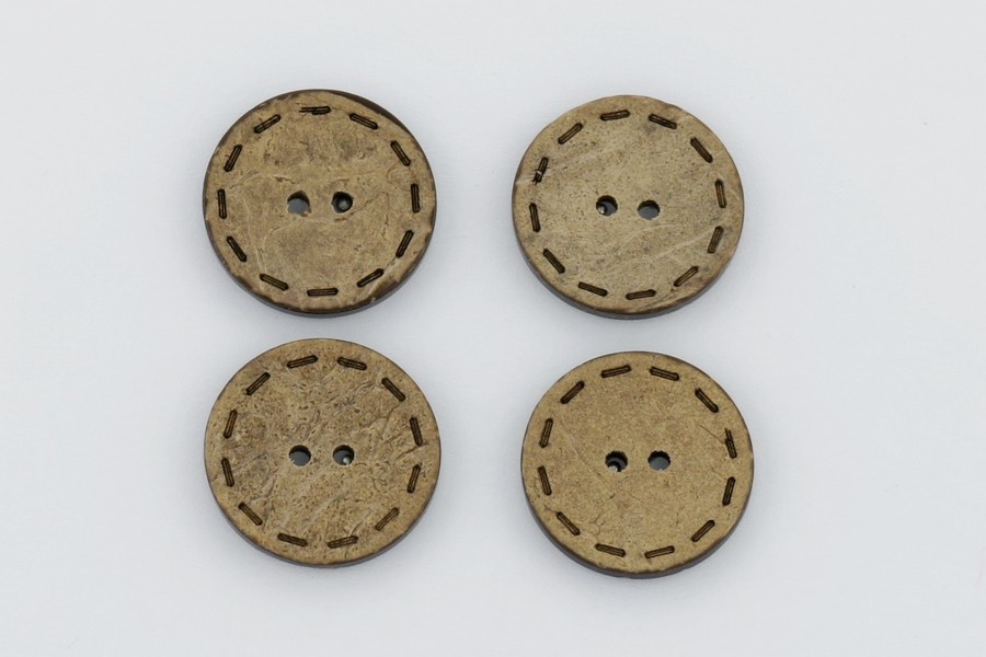 Гудзик 25 мм Mertbutton, бежевий, 1113-40-0856