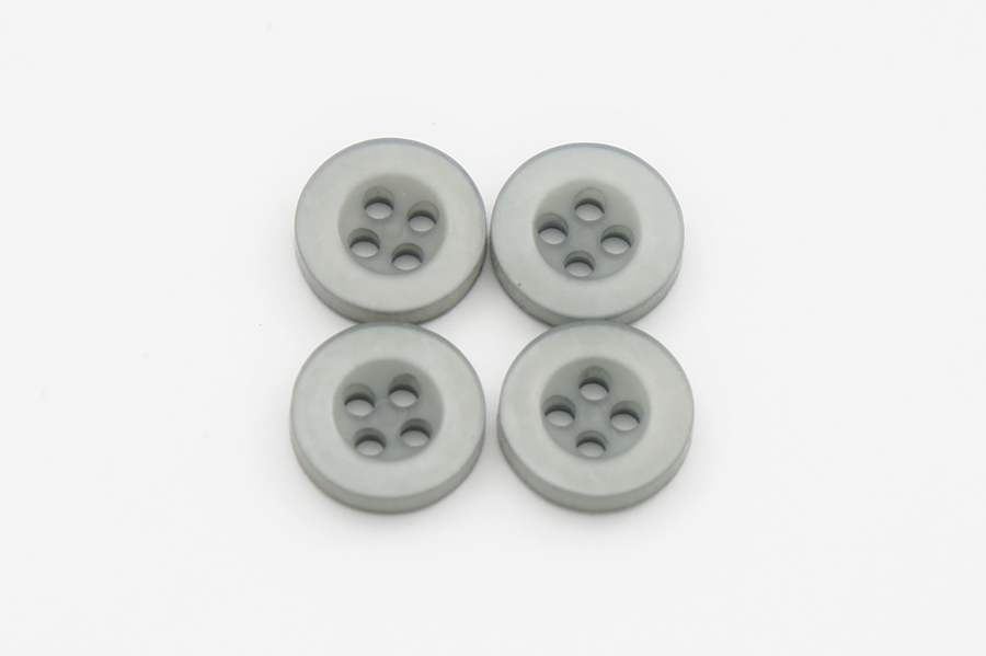 Гудзик 11 мм Mertbutton, сірий, 40091-18-0303