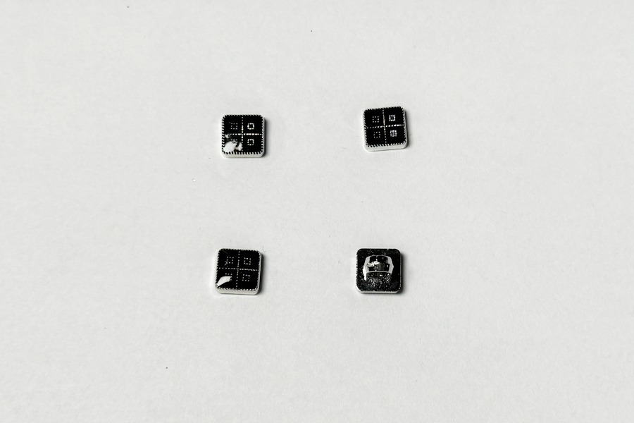 Гудзик 11.5 мм Mertbutton, срібло, HD-475-18-0000/silver