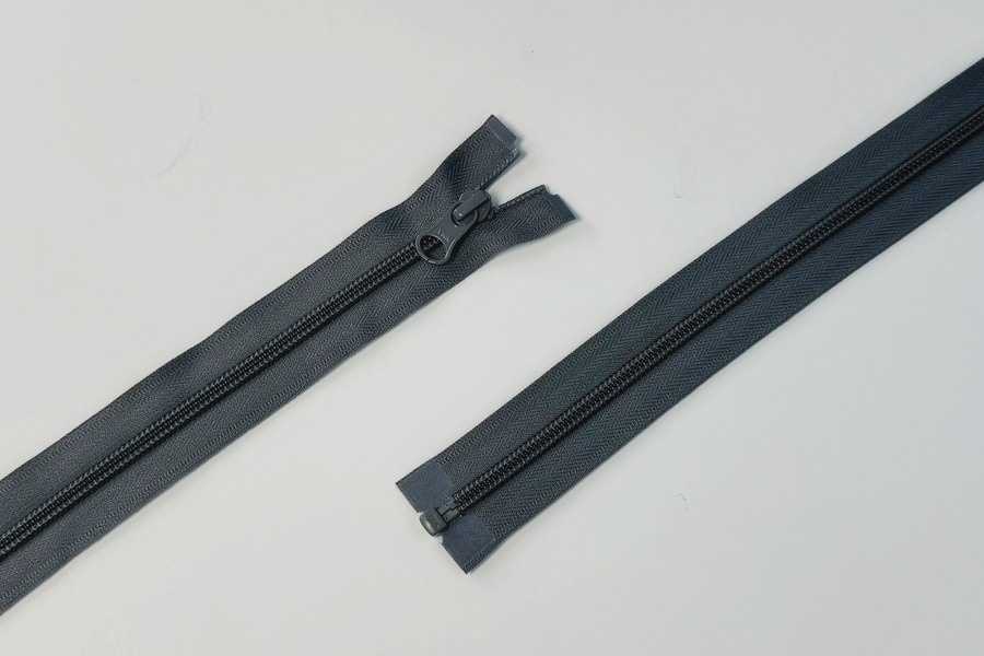 Блискавка YKK, T5, 1 замок, 70 см, сірий темний