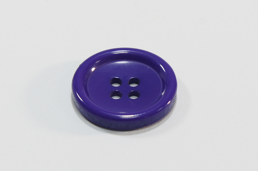 Гудзик 15 мм Mertbutton, фіолетовий яскравий, ВР-179-23-2018