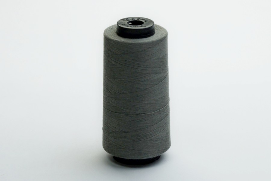 Нитки армовані ПЕ №45/2 3000 м Barva, сірий натуральний, 7047