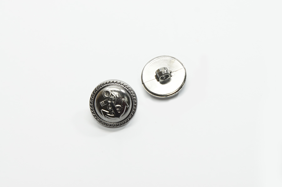 Гудзик 21 мм Mertbutton, нікель чорний, М-140-34-nkbl