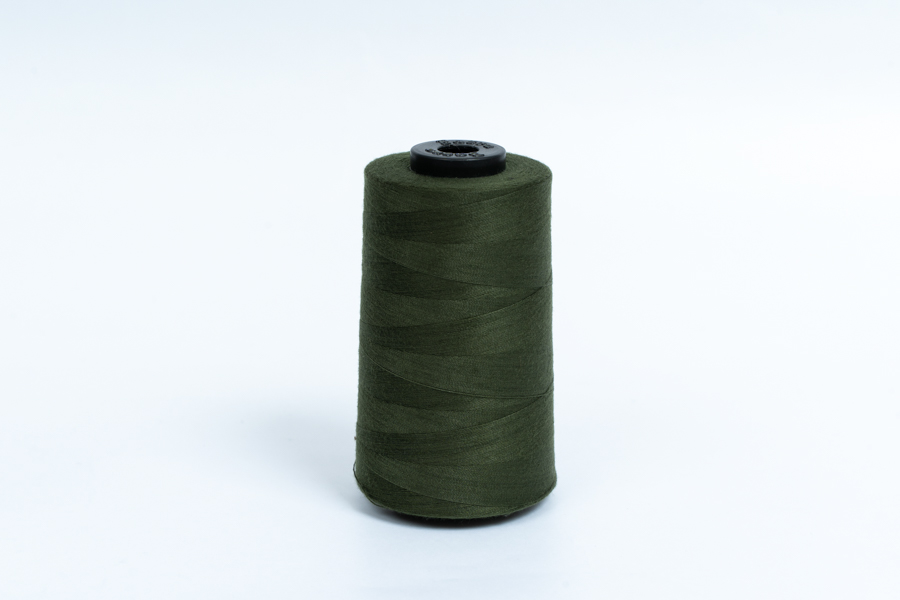 Нитки ПЕ №20/2 2500 м Barva, хакі темний, 4050