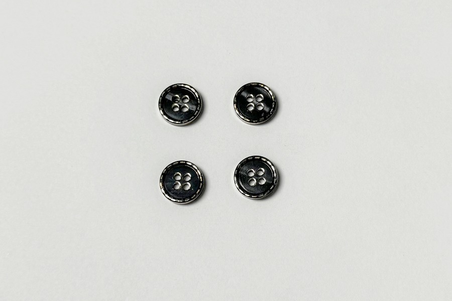 Гудзик 11.5 мм Mertbutton, золото, HD-603-18-0000/gold