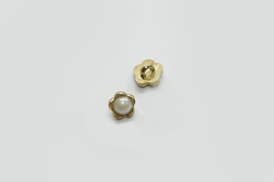 Гудзик 10 мм Mertbutton, золото, Р-289-16-gold