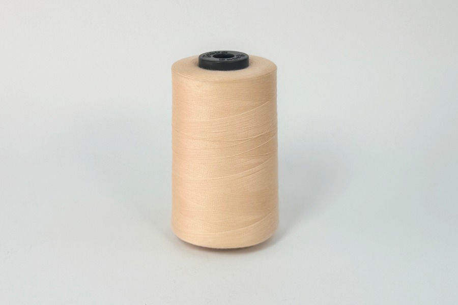 Нитки ПЕ №40/2 5000 м Barva, рожевий кремовий, 1020/1
