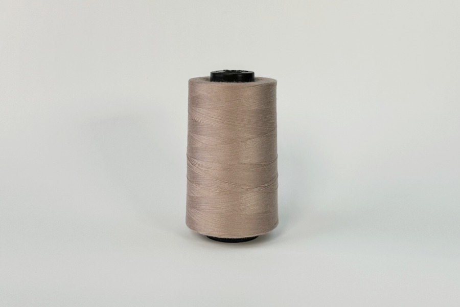 Нитки ПЕ №40/2 5000 м Barva, коричневий натуральний, 7078