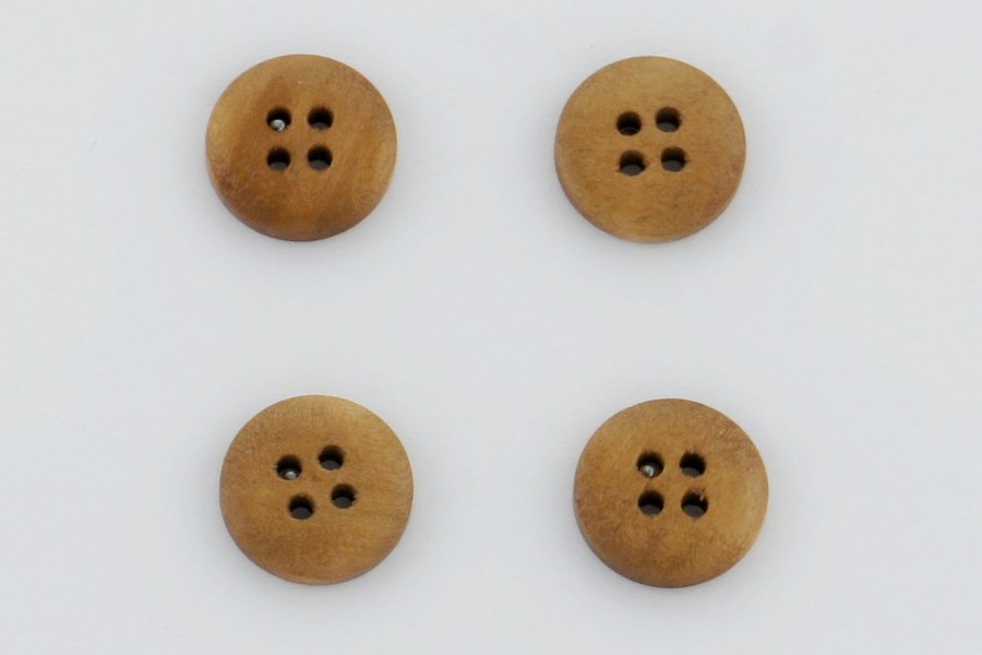 Гудзик 15 мм Mertbutton, бежевий золотистий, 1115-24-0238