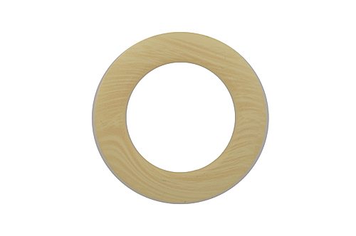 Люверс Коло пластмасовий Wood 35 мм, дерево світле