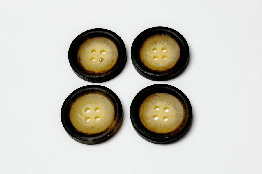 Гудзик 25 мм Mertbutton, різнокольоровий, POB-12012-40