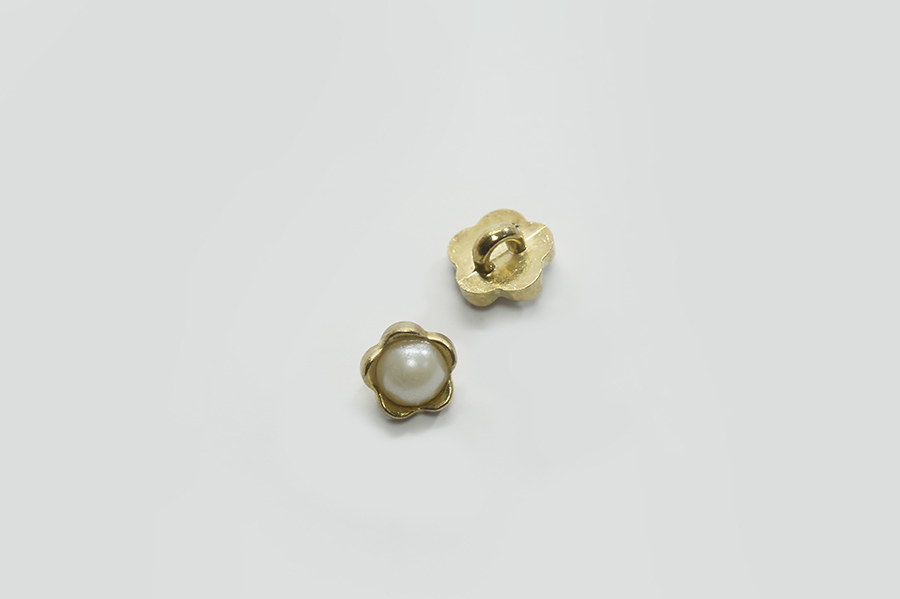 Гудзик 11 мм Mertbutton, золото, Р-289-18-gold