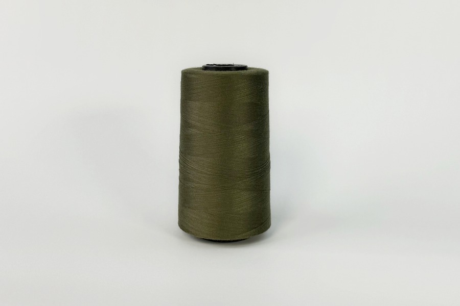 Нитки ПЕ №20/3 2000 м Barva, хакі натуральний, 4014