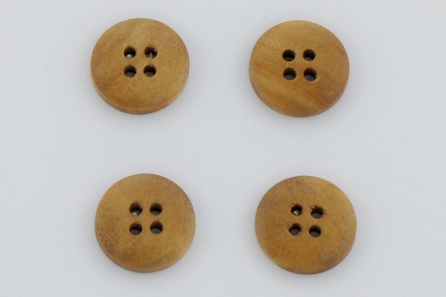 Гудзик 18 мм Mertbutton, бежевий золотистий, 1115-28-0238
