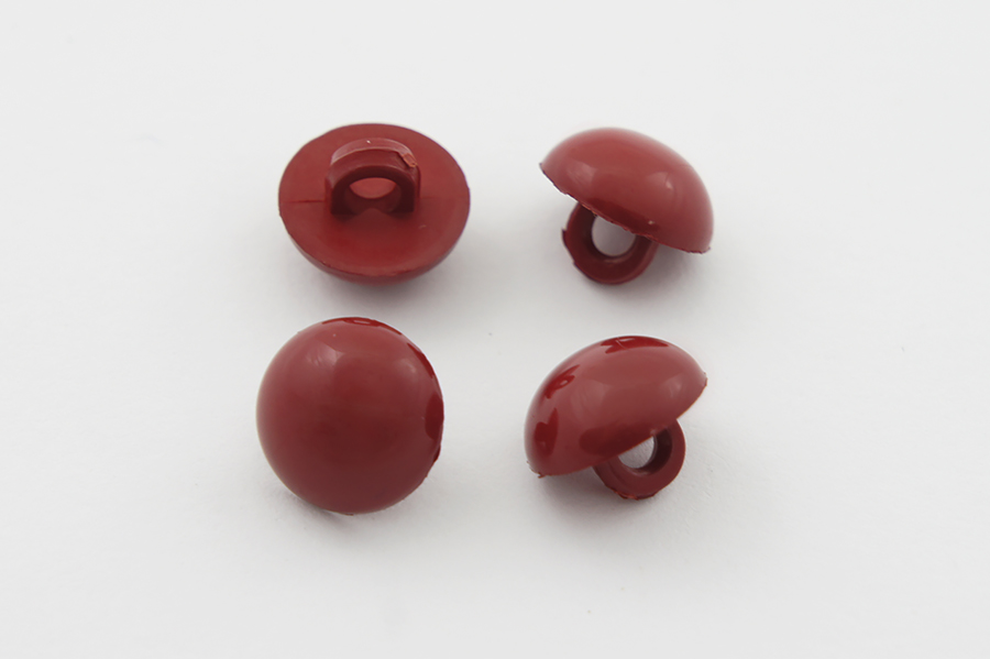 Гудзик 10 мм Mertbutton, червоний темний, ВР-329-16-1012
