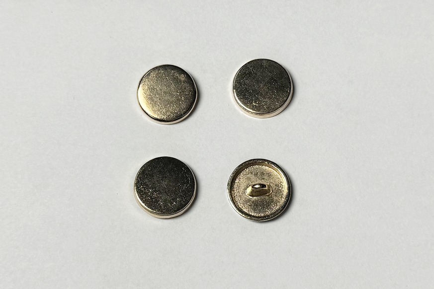 Гудзик металевий 18 мм Mertbutton, мідь, CN-26-28-coop