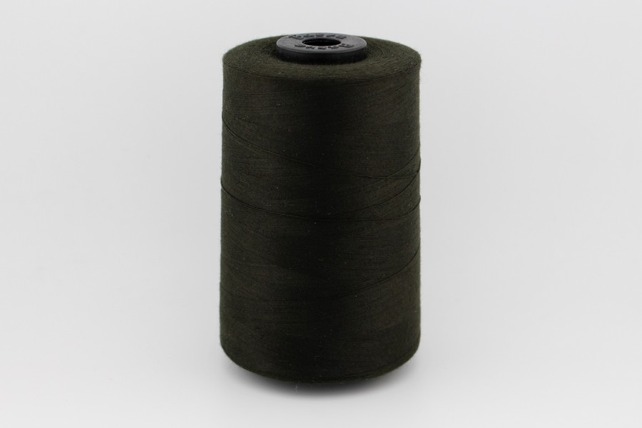 Нитки ПЕ №40/2 5000 м Barva, хакі темний, 4049