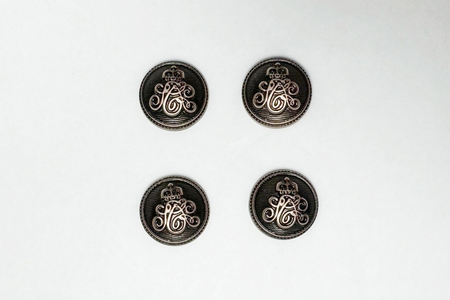 Гудзик 20 мм Mertbutton, мідь, 257e-32-coop