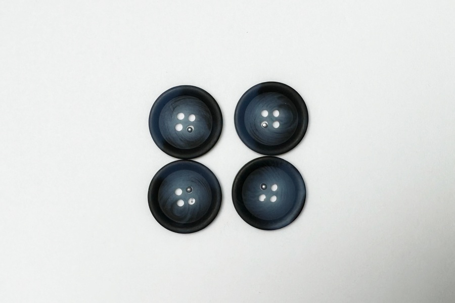 Гудзик 23 мм Mertbutton, різнокольоровий, 2607-36-2
