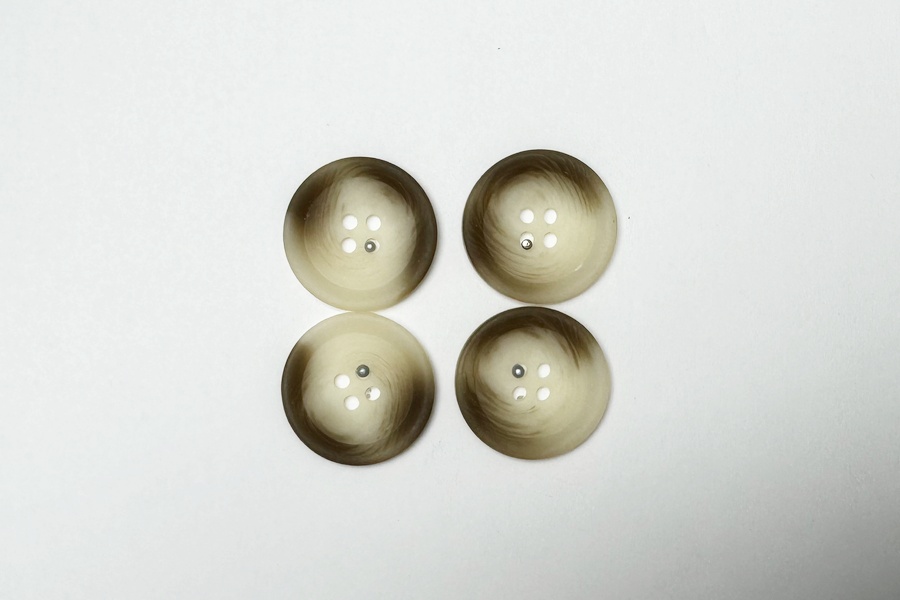 Гудзик 23 мм Mertbutton, різнокольоровий, 2607-36-3