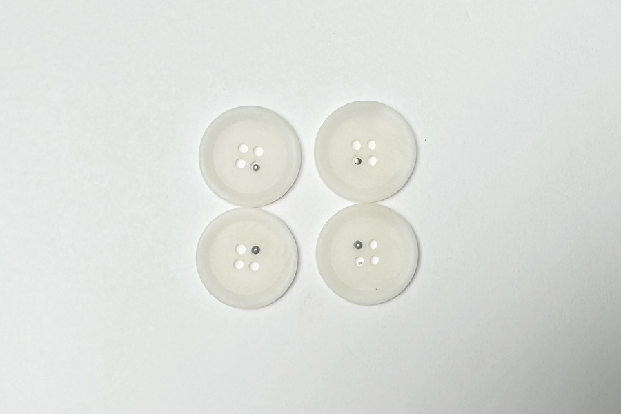 Гудзик 23 мм Mertbutton, різнокольоровий, 2607-36-4