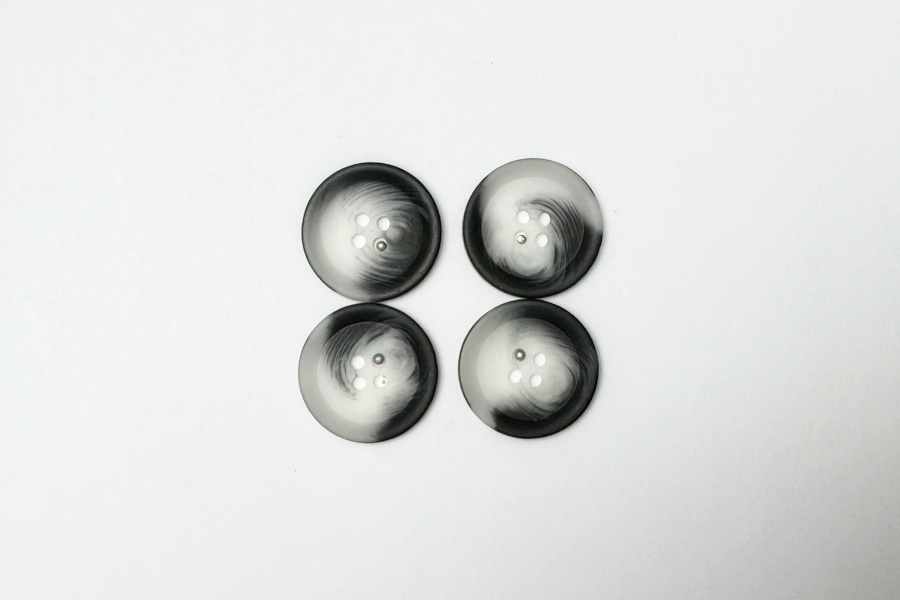 Гудзик 23 мм Mertbutton, різнокольоровий, 2607-36-5