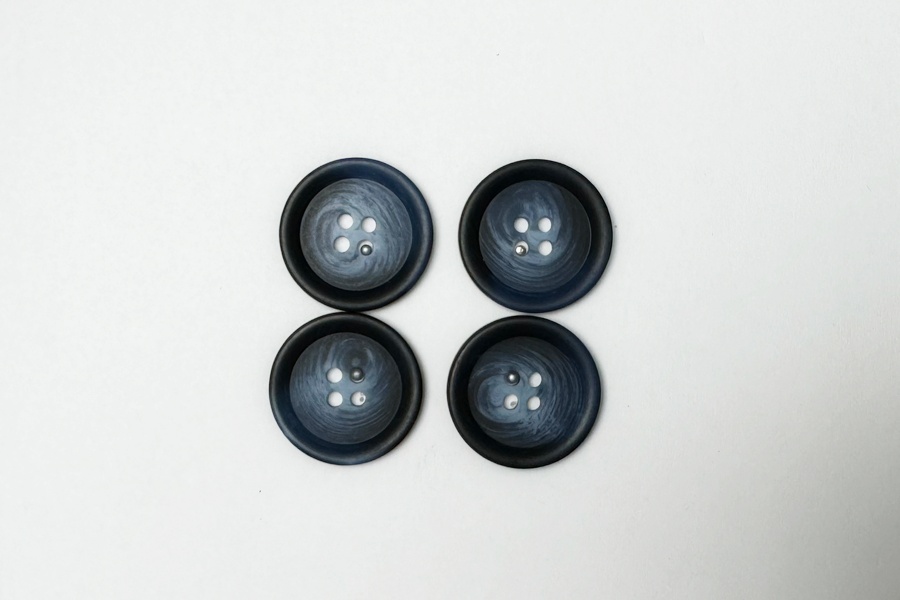 Гудзик 23 мм Mertbutton, різнокольоровий, 2607-36-7