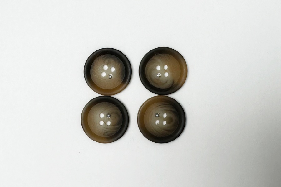 Гудзик 23 мм Mertbutton, різнокольоровий, 2607-36-10