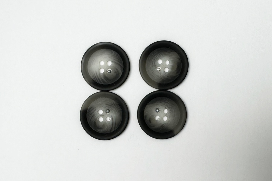 Гудзик 23 мм Mertbutton, різнокольоровий, 2607-36-12