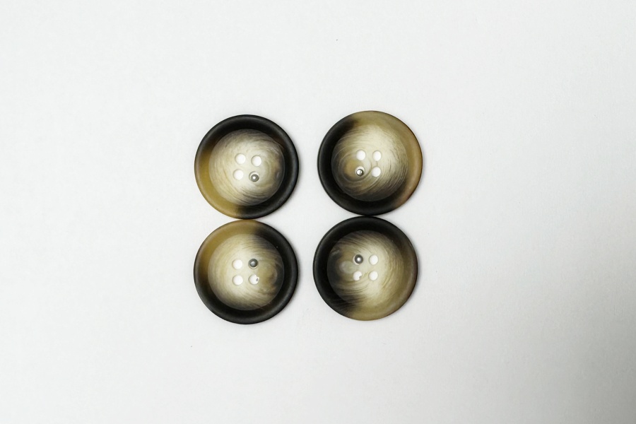 Гудзик 23 мм Mertbutton, різнокольоровий, 2607-36-13