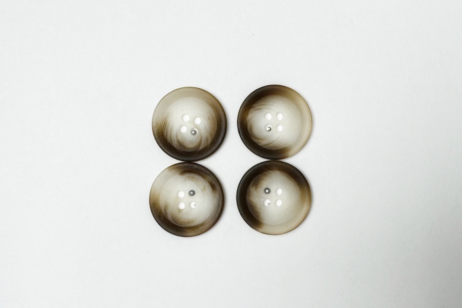 Гудзик 23 мм Mertbutton, різнокольоровий, 2607-36-15