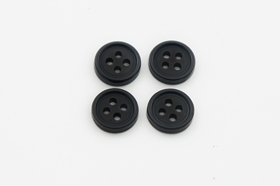 Гудзик 11 мм Mertbutton, чорний, 2366-18-000